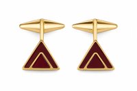 Bouton de manchette  Femme in Or GEOR-18-198